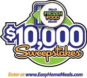 March Frozen Food Month $10,000 Sweepstakes