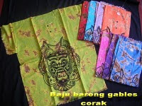 Baju Barong Gables Untuk Dewasa
