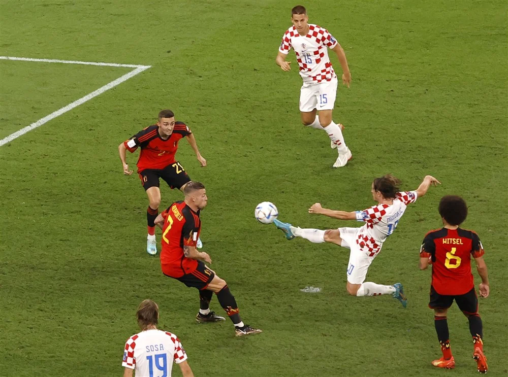 منتخب بلجيكا ينهي مشواره في كأس العالم 2022 بتعادل سلبي أمام كرواتيا