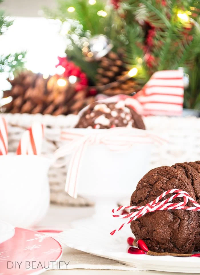 cookies wrapped with baker's twine