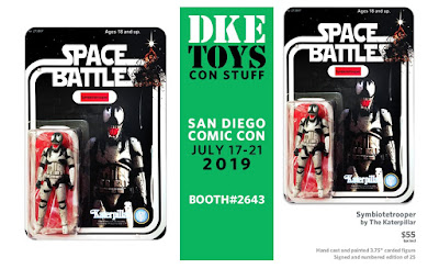 San Diego Comic-Con 2019 Exclusive Symbiotetrooper Star Wars x Marvel Comics Resin Figure by The Katerpillar x DKE Toys