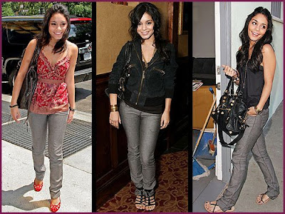 vanessa hudgens casual wear