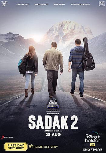  Sadak 2 (2020) Hindi 720p WEBRip 1GB