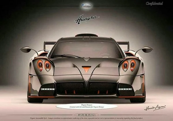 Pagani Huayra Dragon TopCars Design