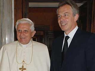 B16 and Tony Blair