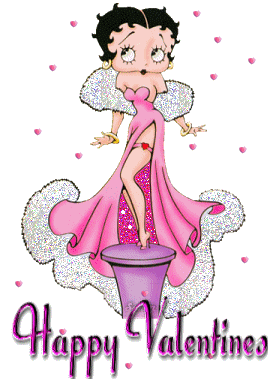 Betty Boop Happy Valentines
