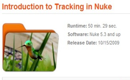 DigitalTutors Intro To Tracking In Nuke