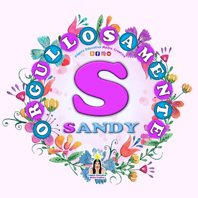 Nombre Sandy - Carteles para mujeres - Día de la mujer