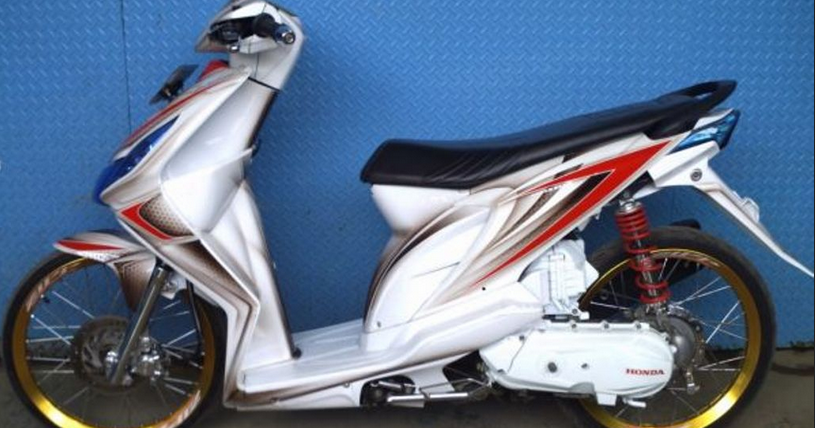 6 modifikasi motor Honda Beat yang kreatif