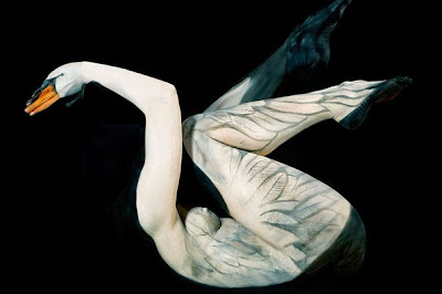 Amazing body-art illusions