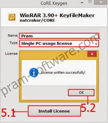 Install License WinRAR