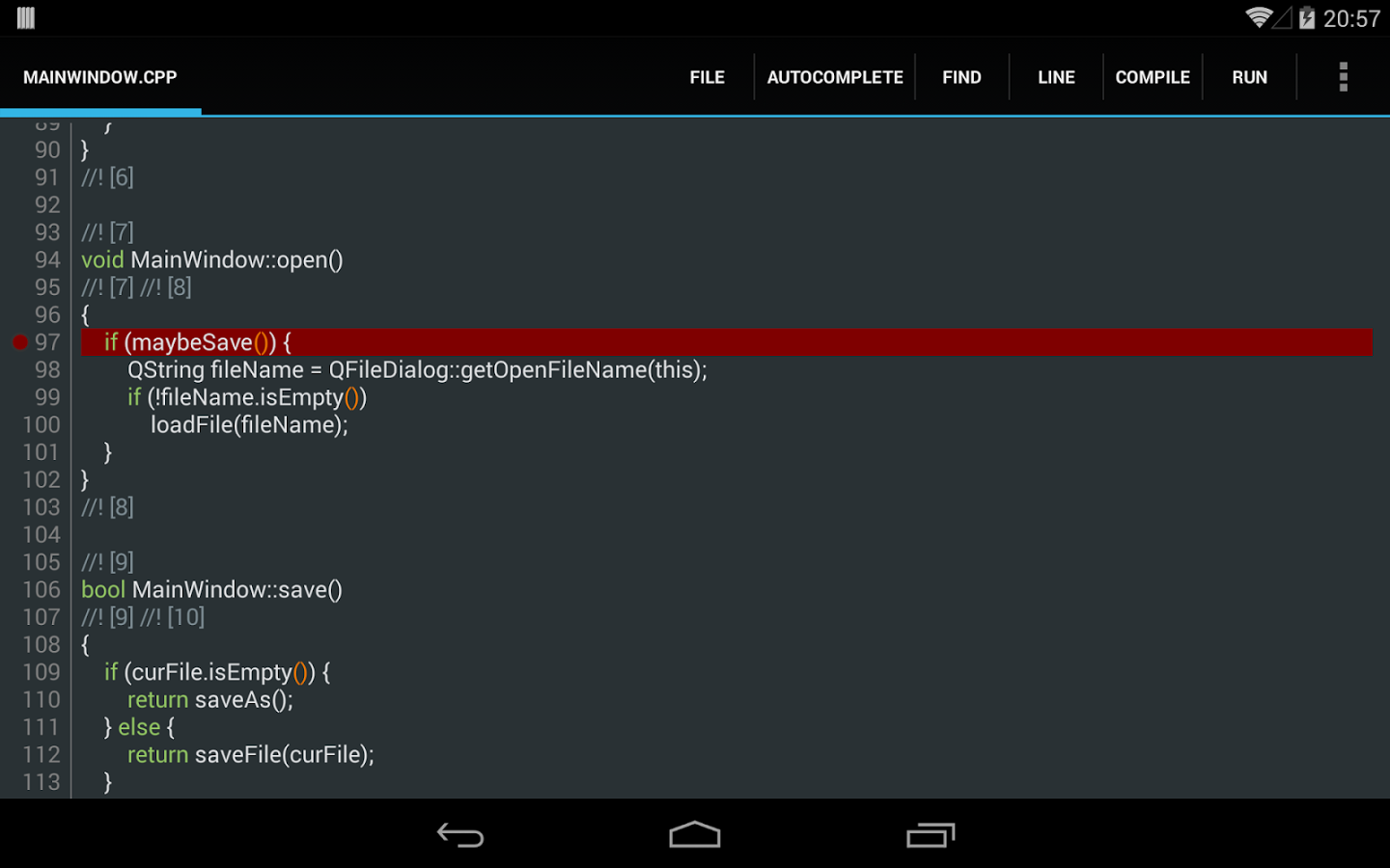 C4droid - C/C++ compiler &amp; IDE | Download APK For Free ...