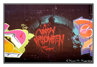 Cool Halloween Graffiti Wallpaper