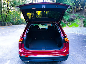 Liftgate open on 2020 Volkswagen Tiguan 2.0T SEL with 4MOTION