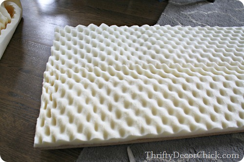 no sew bench cushion