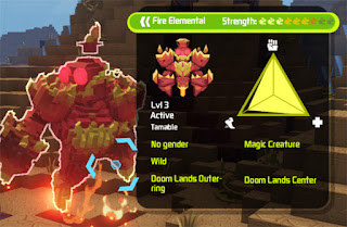 Fire Elemental stats