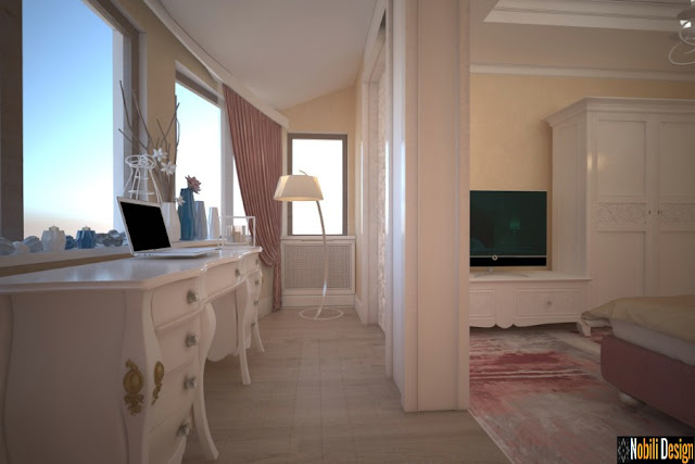 Design interior case stil clasic de lux - Amenajari interioare vile Tandarei