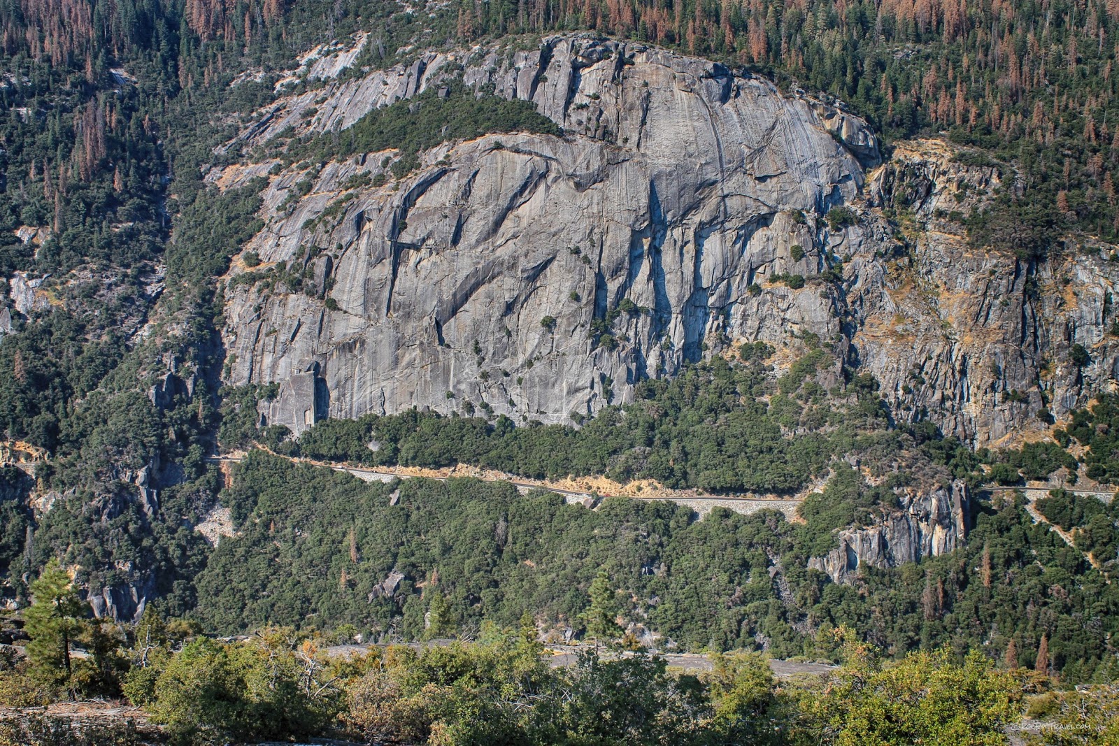 Yosemite National Park California geology travel field trip Glacier Point copyright RocDocTravel.com