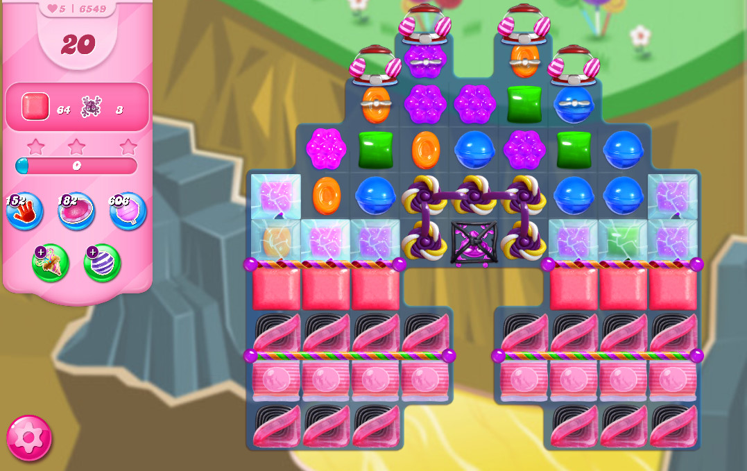 Candy Crush Saga level 6549