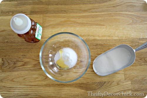 Two ingredient scrubs