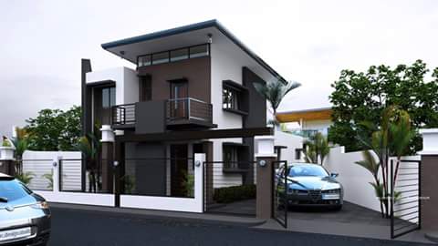 Desain Rumah Minimalis Modern 2 Lantai