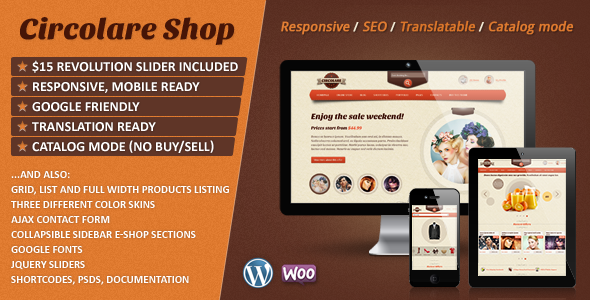 Circolare - Multi-Use WooCommerce Theme - WooCommerce eCommerce