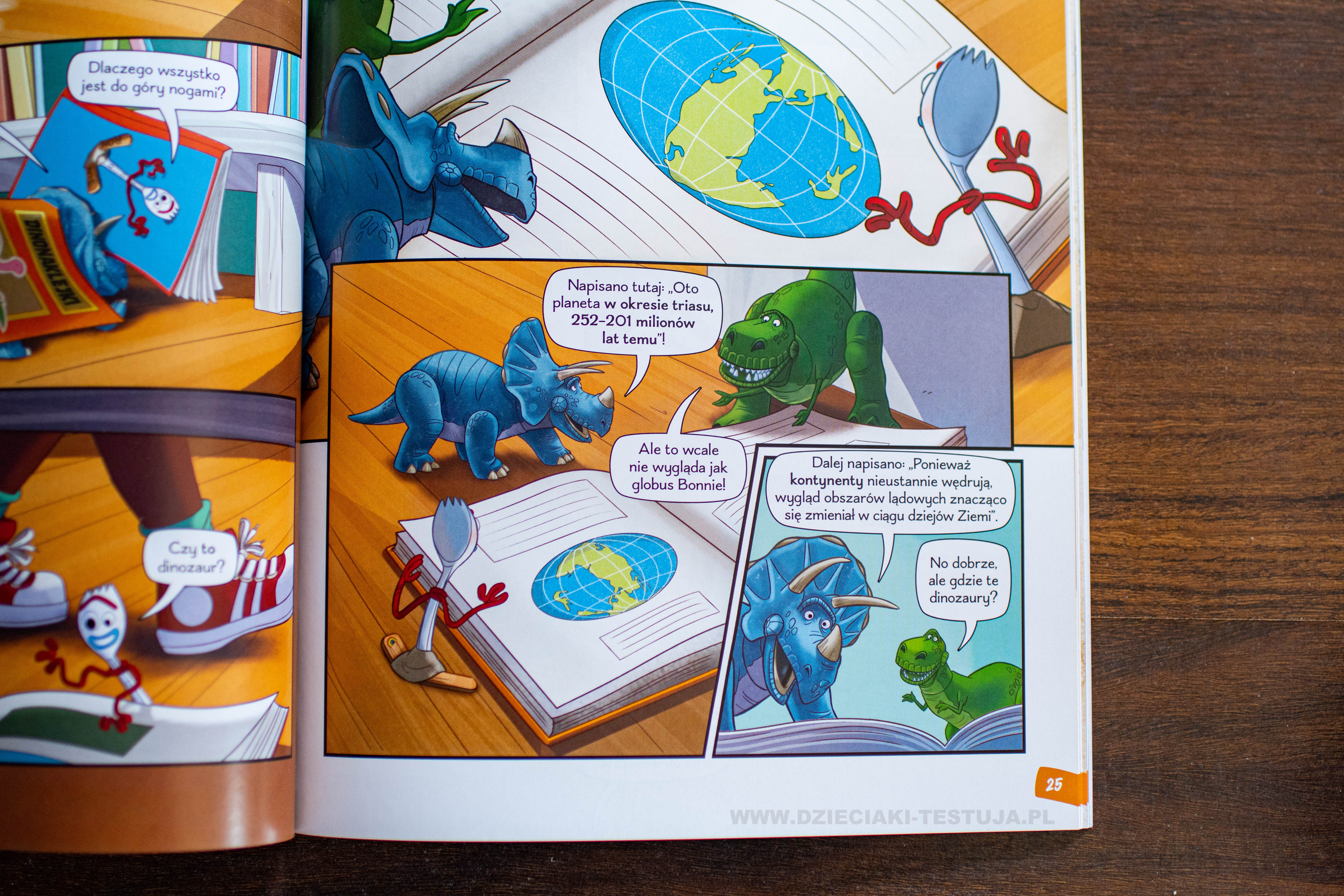 Nauka z komiksem: Era dinozaurów