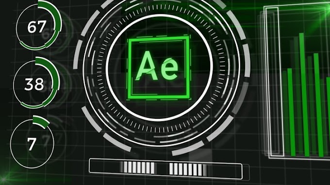 Futuristic HUD Animations in After Effects - Motion Graphics