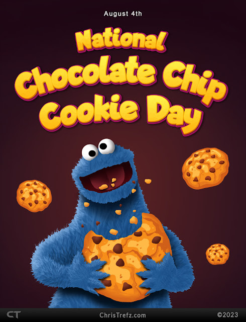 National Chocolate Chip Cookie Day by Chris Trefz