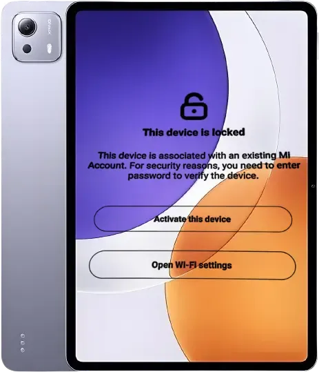 Xiaomi Mi Account Removal Service Xiaomi Pad 7S Pro 12.5