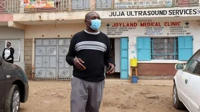 Trending video of the Juja man who died on Coronavirus photos too