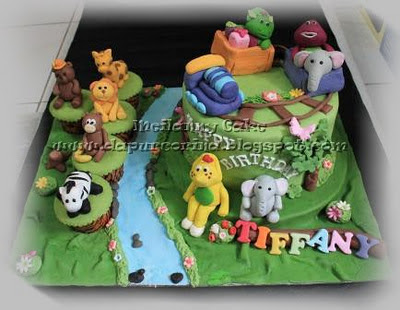 kue ulang tahun anak barney