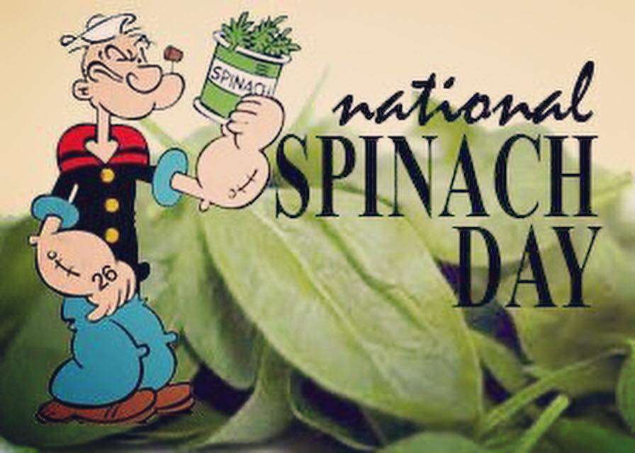 National Spinach Day Wishes Sweet Images