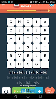 WordBrain 2 soluzioni: Categoria Tecnologia (5X6) Livello 5