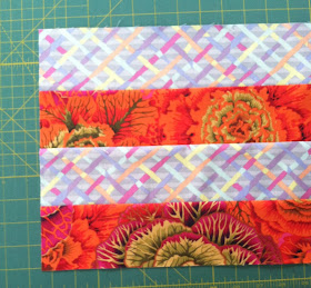 Kaffe Fassett, 16 Patch, Strip Piecing