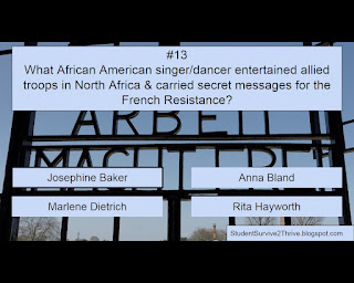 The correct answer is Josephine Baker.