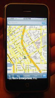 Google Maps on the iPhone