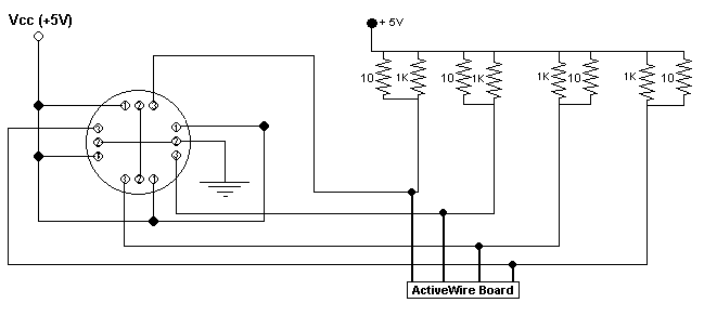 Digital Compass Schematic Diagram