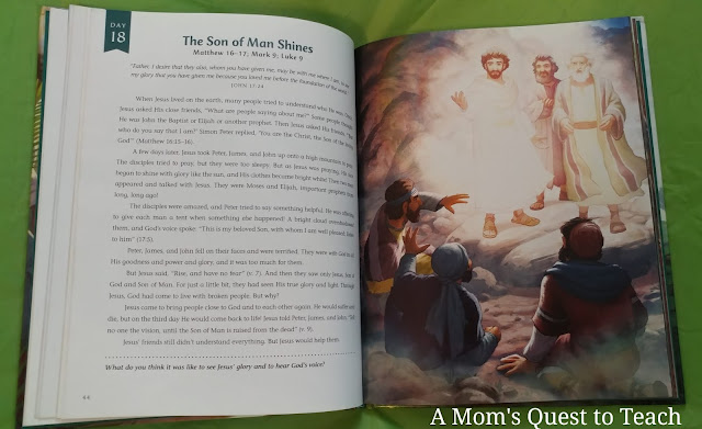 Pages from The Easter Storybook (The Son of Man Shines)