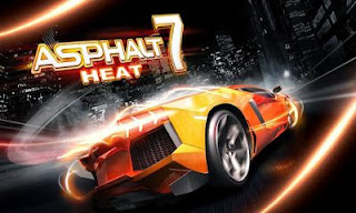 Screenshots of the Asphalt 7 Heat for Android tablet, phone.