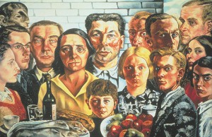 De maaltijd der vrienden - Charley Toorop (1932)
