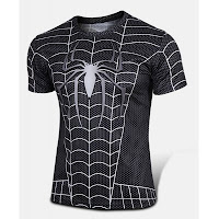 Camisa Homem-Aranha Preta