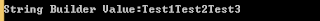 String Builder Example