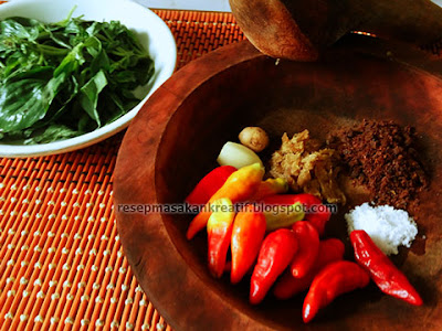  Salah satu macam sambal sederhana yang erat menemani hidangan makan sehari RESEP SAMBAL GOANG DADAKAN KHAS SUNDA