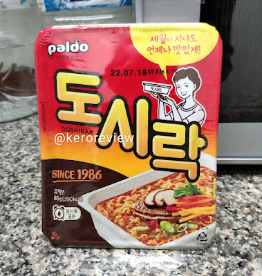 รีวิว พาลโด ราเมนถ้วยกึ่งสำเร็จรูป รสโดชิรัก (CR) Review Instant Ramen Bowl Dosirak Flavor, Paldo Brand. 팔도 도시락