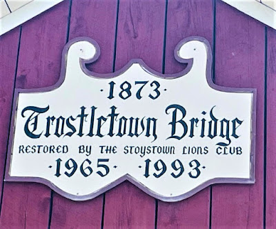 Trostletown Covered Bridge in Somerset County Pennsylvania