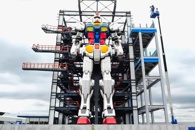 Life-Size Gundam Is Now Complete in Japan, Yokohama