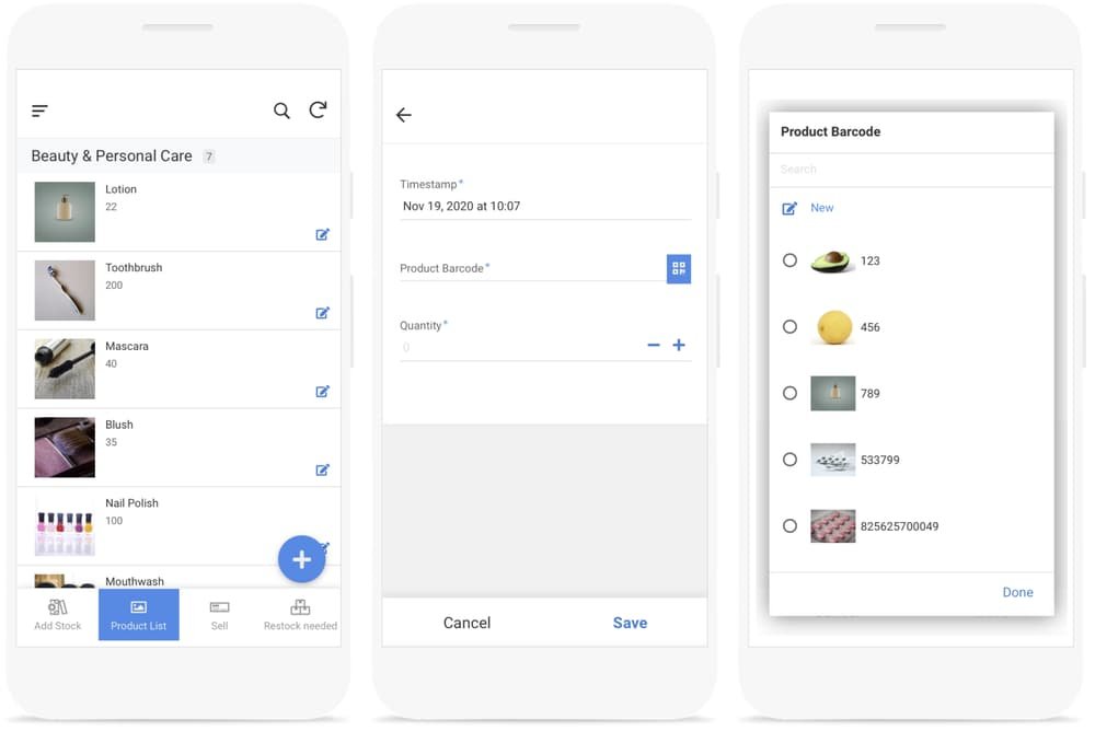 Create an inventory management app from Google Sheets with AppSheet