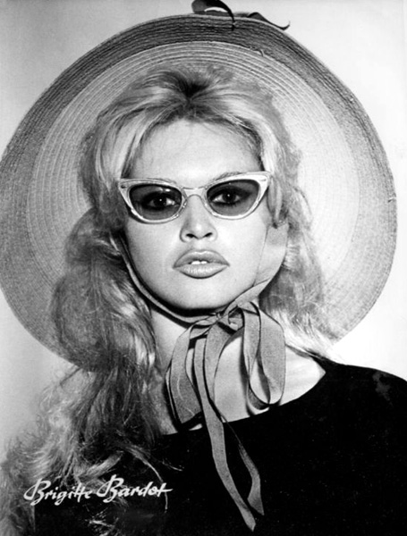 Brigitte Bardot c1950s Posted by allyn scura eyewear at 650 AM