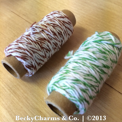 Pretty Twine to tie your candy by BeckyCharms